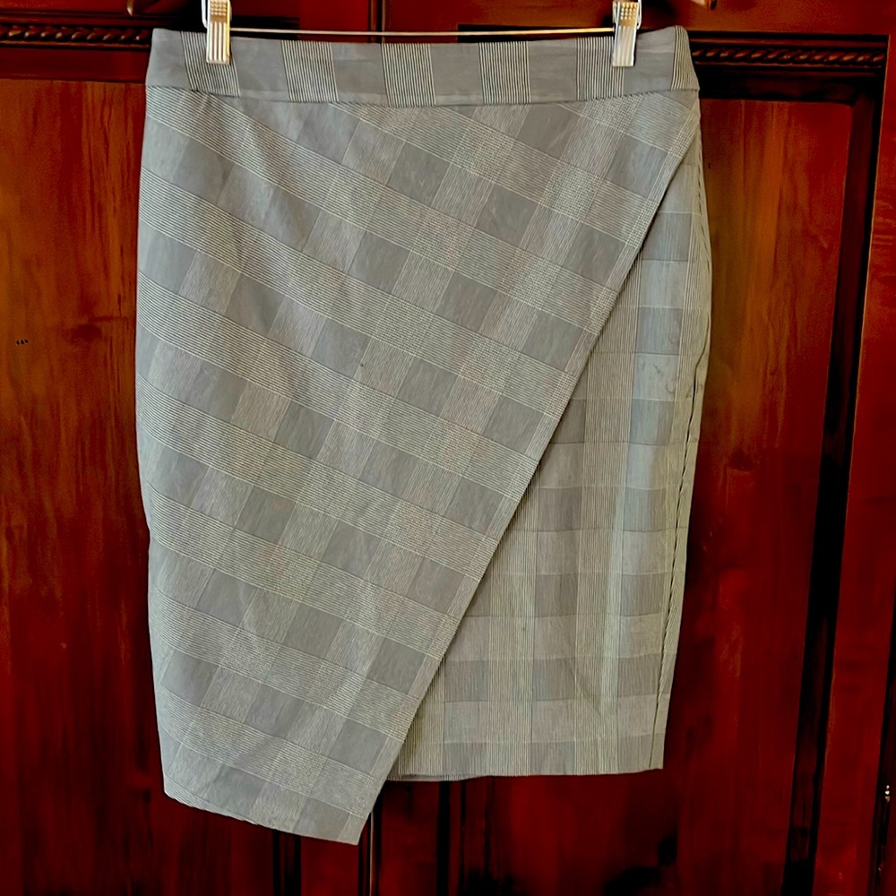 Express Houndstooth Plaid Pencil Skirt Size 12